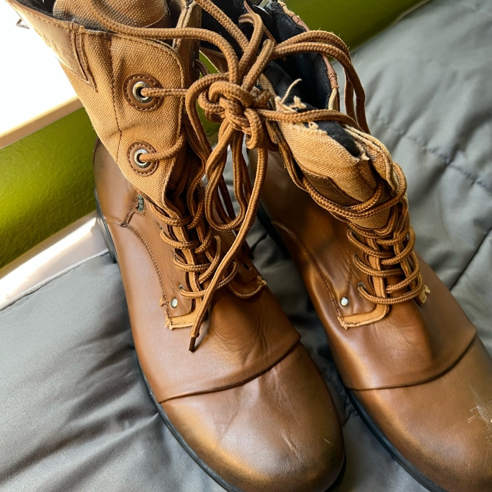 Men's Brown Leather Boots